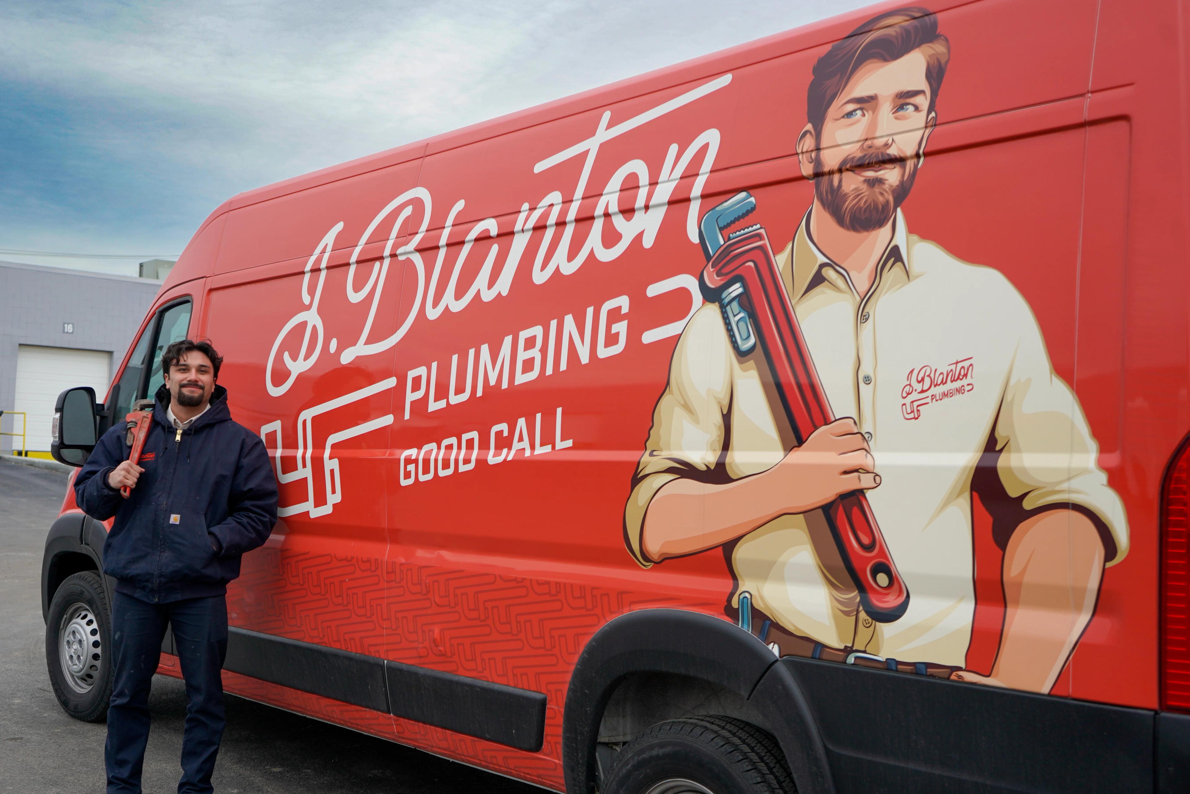 J. Blanton plumber providing preventative service